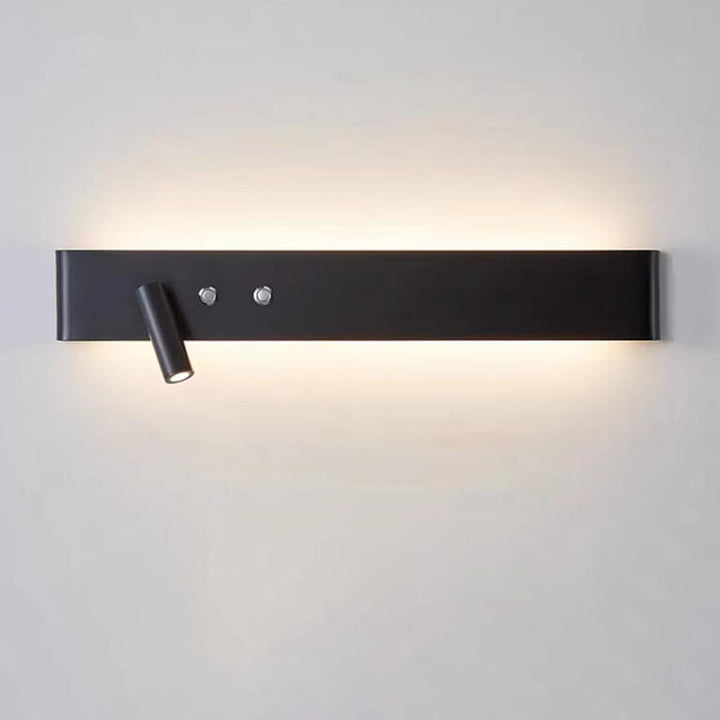 Moderne minimalistische rechteckige Aluminium-Eisen-LED-Wandleuchte 