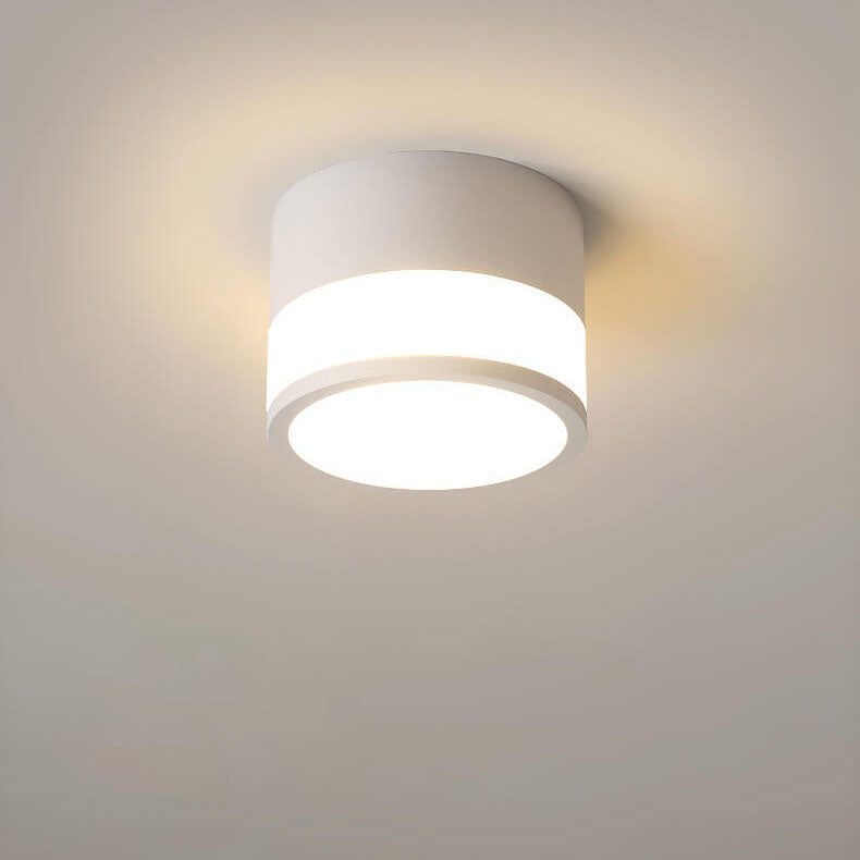 Modern Minimalist 1-Light LED Flush Mount Ceiling Light