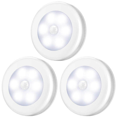 مصباح حائط LED دائري مع مستشعر ذكي لجسم الإنسان 