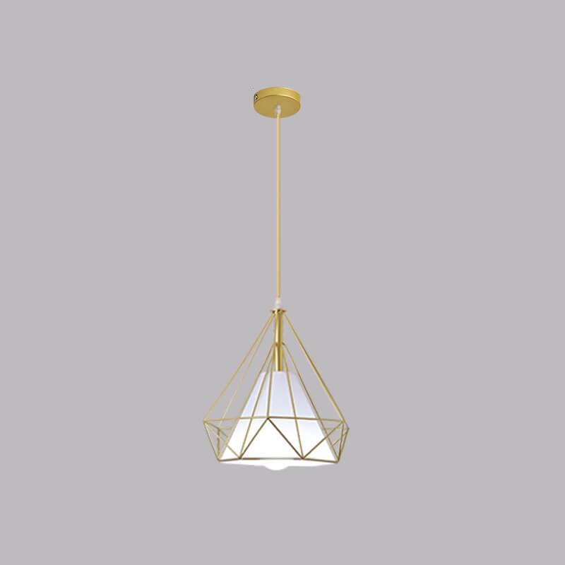 Lustre Moderne de Luxe en Fer et Diamant avec PVC et 1/3 Lumière pour Îlot 