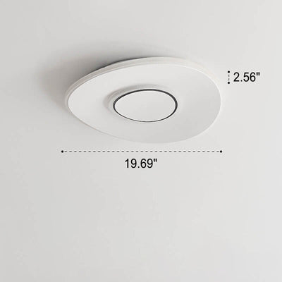 Modern Minimalist Square Round Ultra-Thin LED Flush Mount Ceiling Light