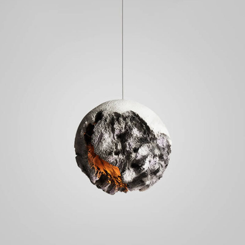 Industrial Style Creative Foam Planet 1-Light Pendant Light