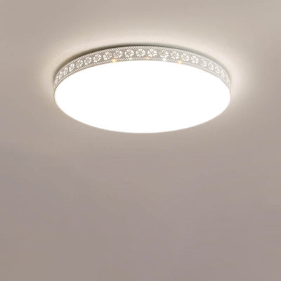 Moderne, minimalistische Pflaumenblüten-runde LED-Einbau-Deckenleuchte 