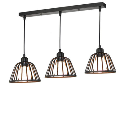 Moderne Vintage Industrial Iron 1/3-Light Island Light Pendelleuchte 