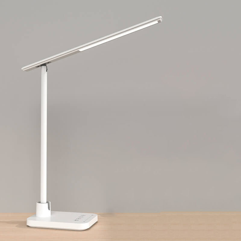 Lampe de bureau tactile LED rechargeable sans fil pliable pour soins oculaires simples et modernes 