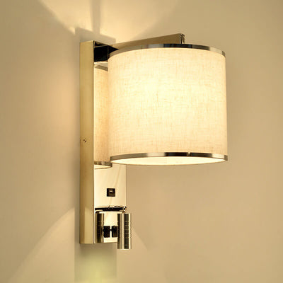 Modern Light Luxury Stainless Steel 1-Light Wall Sconce Lamp