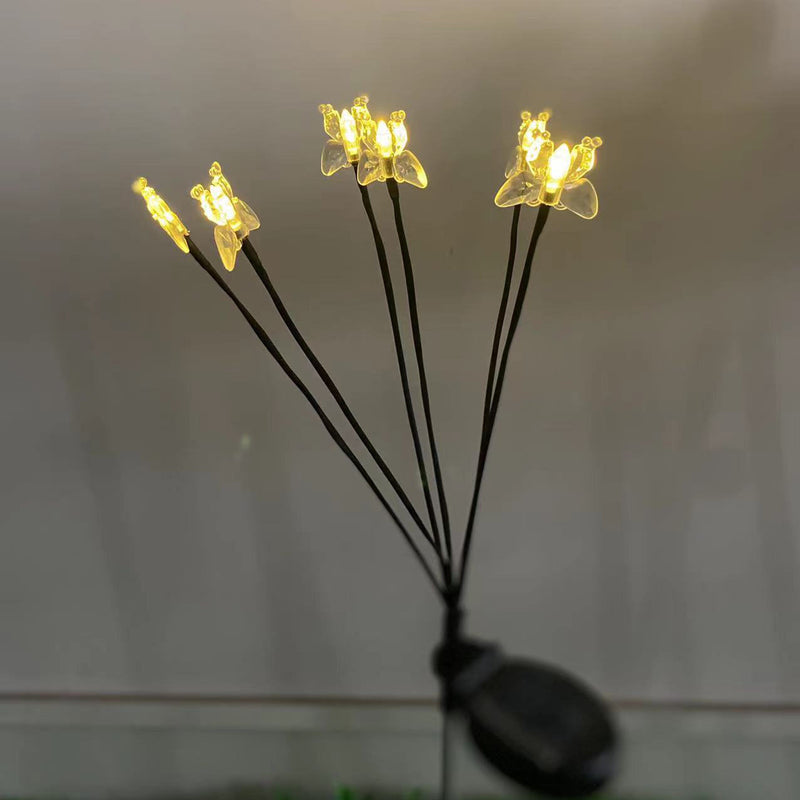 إضاءة حديقة LED أرضية خارجية بالطاقة الشمسية للحيوانات المبتكرة الحديثة 