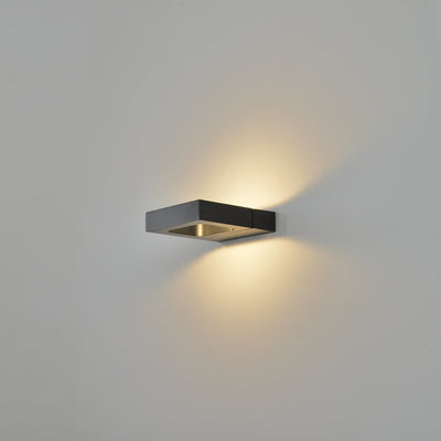 مصباح حائط LED دوار مسطح مربع بتصميم حديث وبسيط 