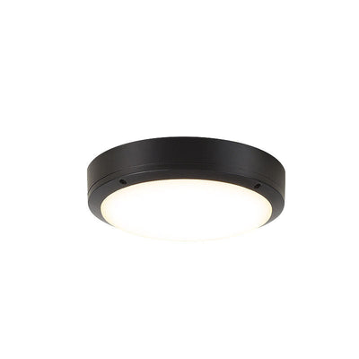 Simple Outdoor Waterproof Aluminum Round LED Flush Mount Ceiling Light