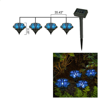 Modern Creativity Decorative Solar Outdoor Lawn LED Garden Ground Insert Landscape Light