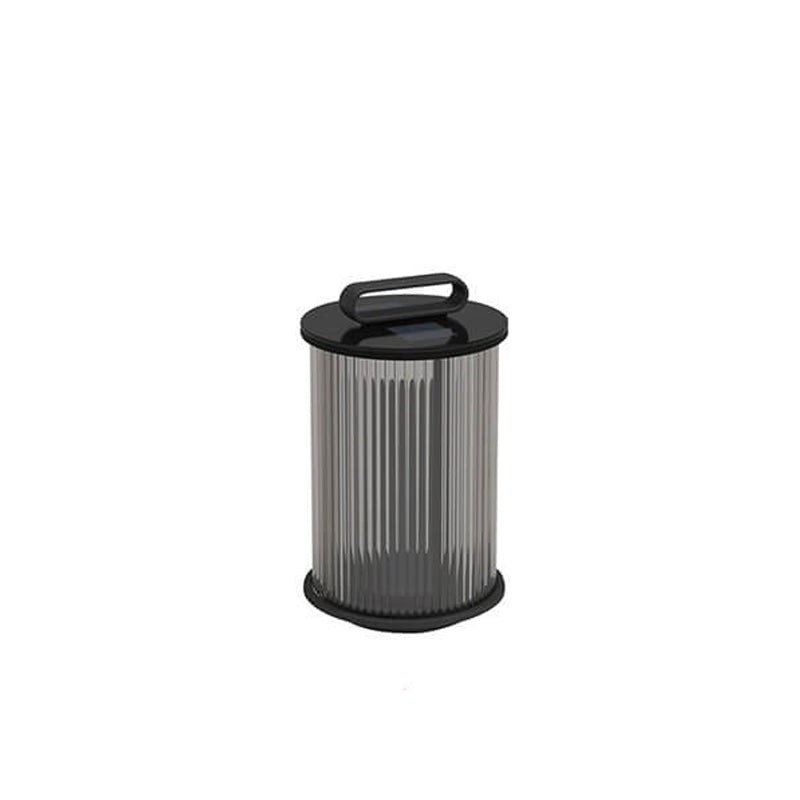 Lámpara de piso para jardín impermeable LED de columna de vidrio de acero inoxidable moderna 