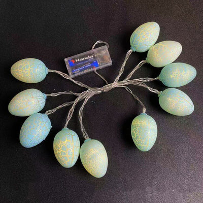 Easter Egg String LED Multi-Color Cracking Egg Dekorative Lichterketten 