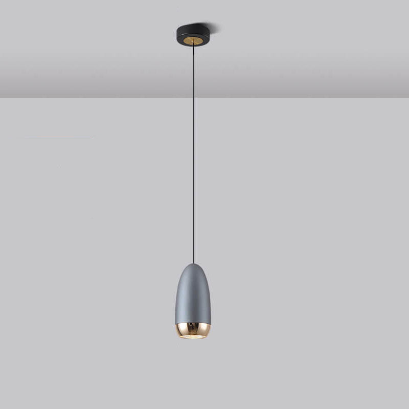 Industrial Aluminum Creative Bullet LED Pendant Light