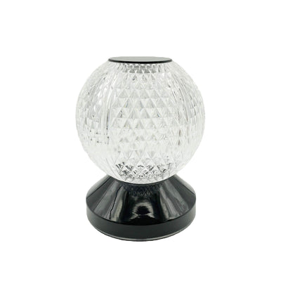 Modern Acrylic Tricolor Light Spherical Night Light LED Table Lamp