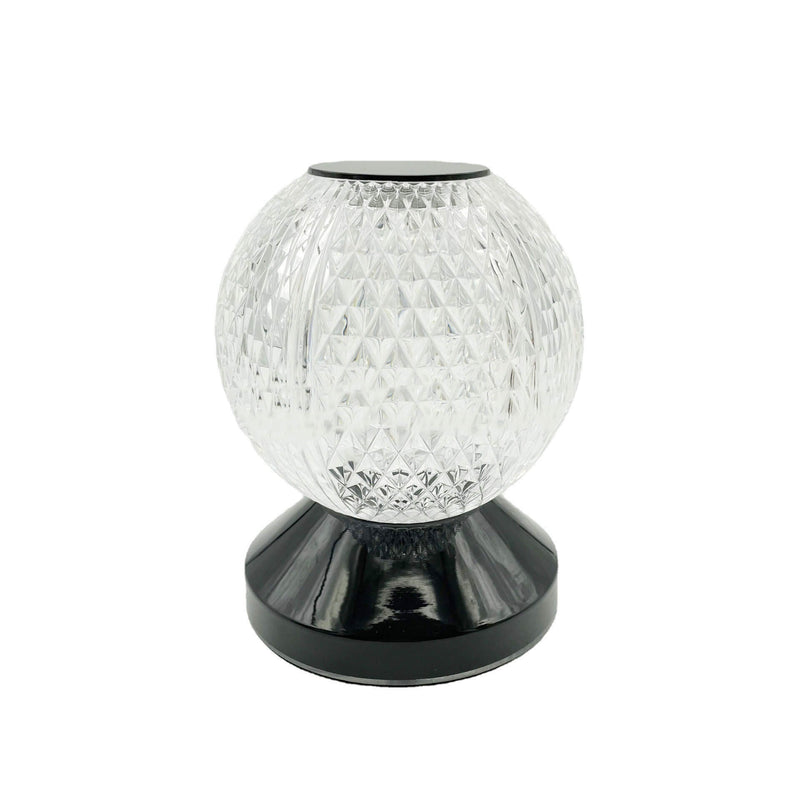 Modern Acrylic Tricolor Light Spherical Night Light LED Table Lamp