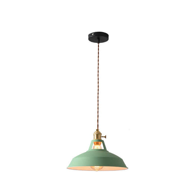 Modern Minimalist Macaroon Iron 1-Light Pendant Light