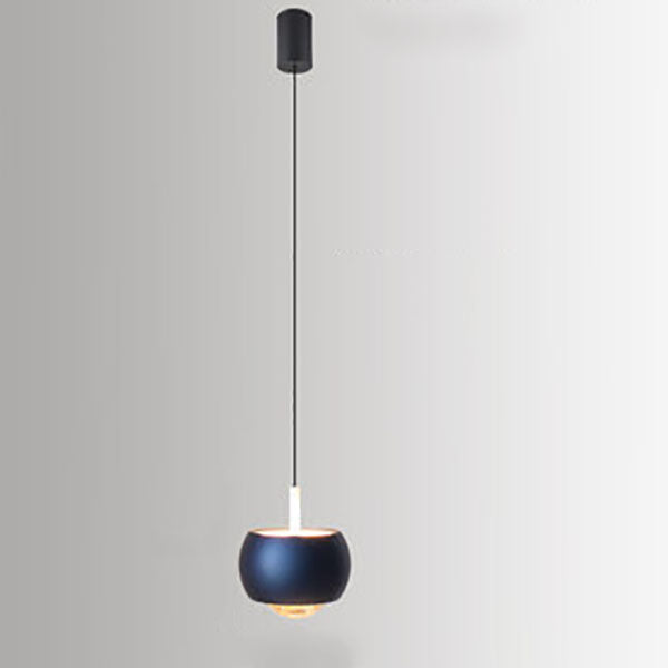 Lustre LED Rond Luxueux Nordic Light avec Hauteur Réglable 