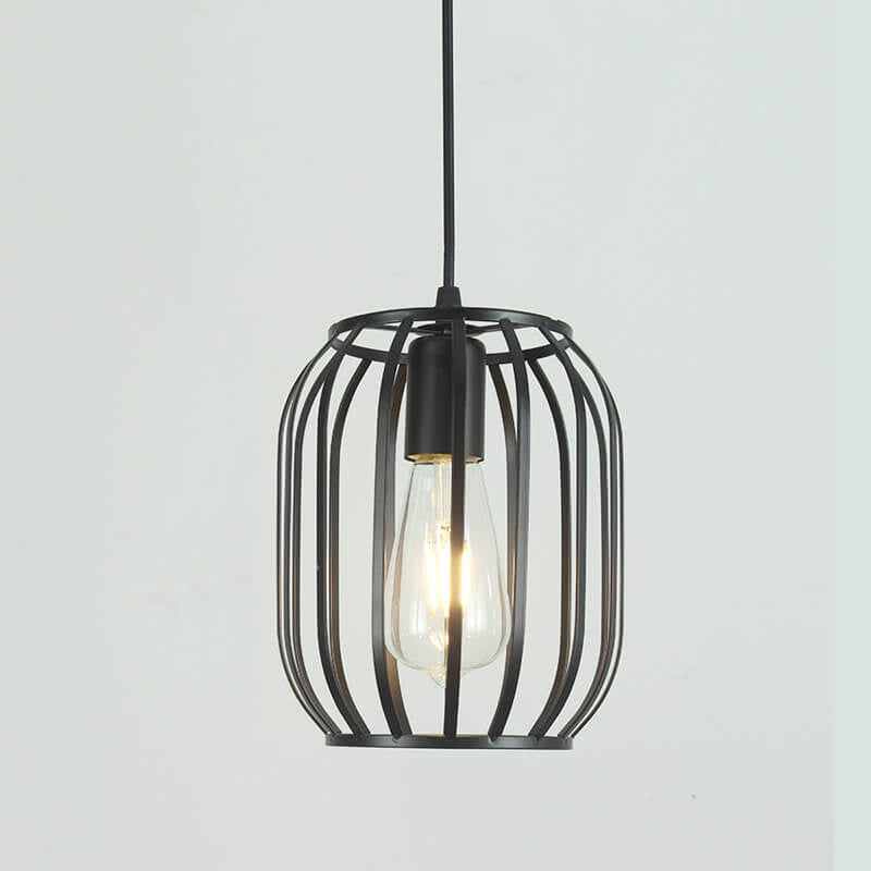 Retro Industrial Iron Creative Hollow Design 1-Licht-Pendelleuchte 