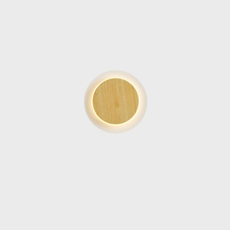 Lámpara Aplique de Pared LED Cuadrada Redonda Minimalista Nórdica 
