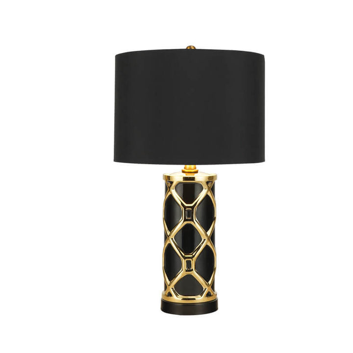 Lampe de table en céramique Nordic Light Luxury à 1 lumière 