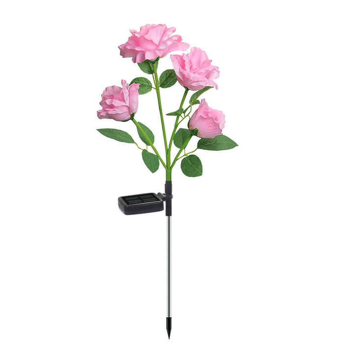 Solar Rose LED Outdoor Rasen Dekorative Bodensteckerleuchte 