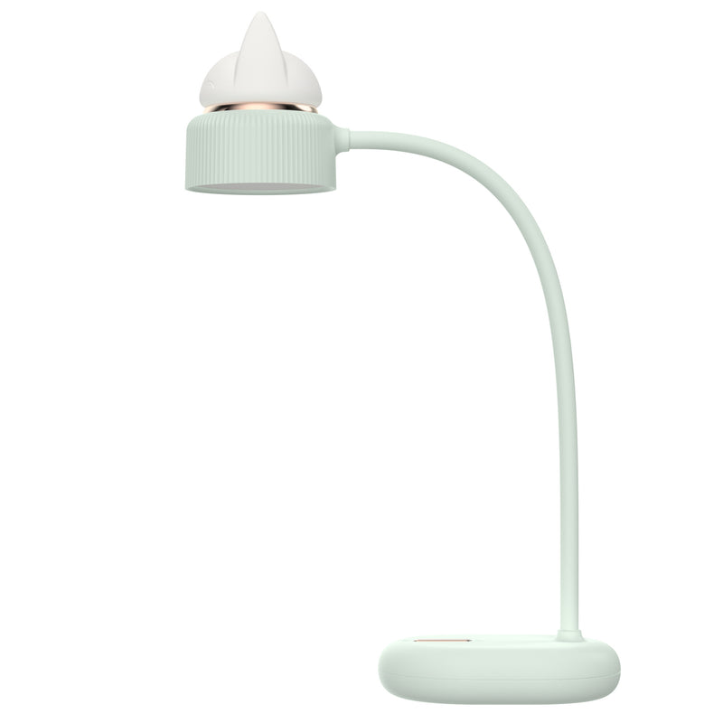 Lampe de Table à LED avec Pince et Protection des Yeux Créative Moderne avec Oreilles de Chat 