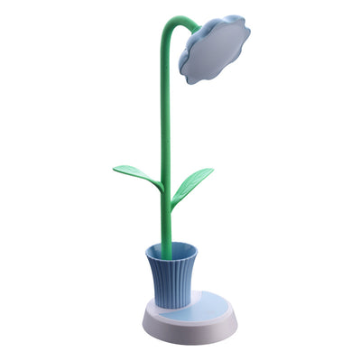 Creative Sun Flower Pen Holder Design LED Table Lamp