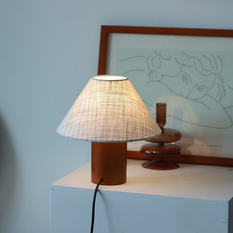 Nordische minimalistische Xuan Papierlaterne 1-flammige Tischlampe