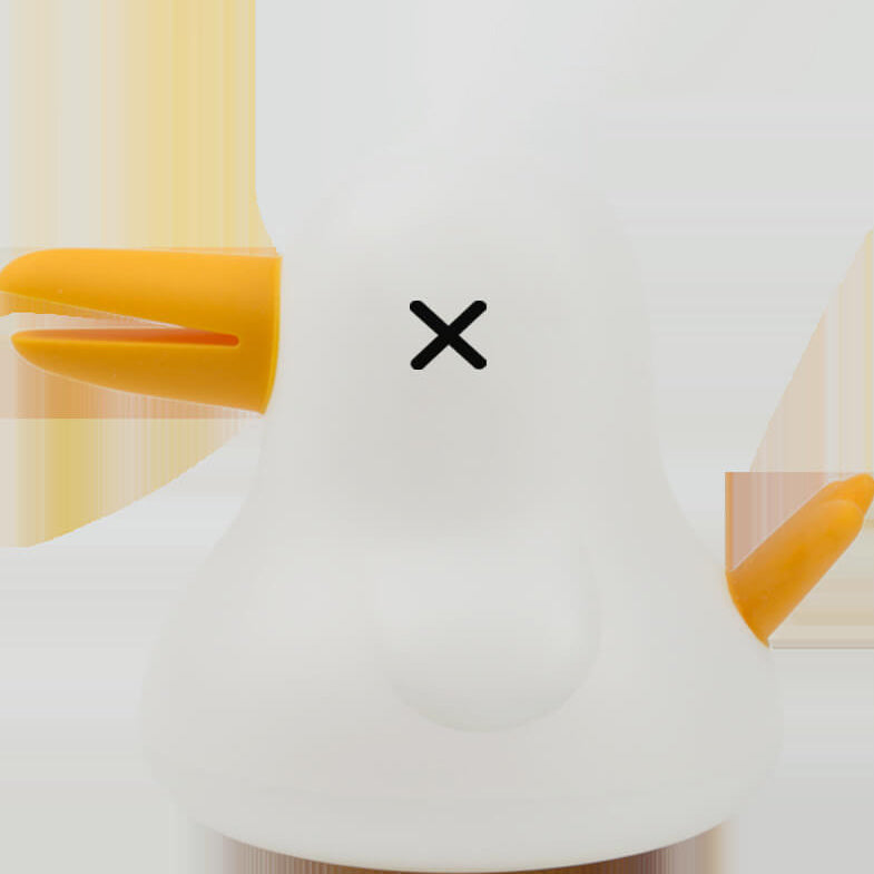 Cartoon Kiwi Vogel Silikon Wiederaufladbare Timer Dimmbar LED Dekorative Tischlampe 
