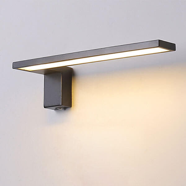 Moderne, minimalistische, einfarbige LED-Wandleuchte