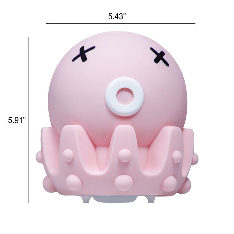 Lampe de Table à Télécommande LED avec Lumière Nocturne en Silicone Créatif Pat 