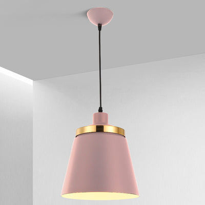 Nordic Industrial Simple Iron Art 1-Light Pendant Light