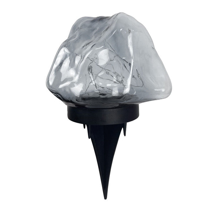 Pierres créatives modernes solaire extérieure pelouse LED jardin sol insérer lumière de paysage 