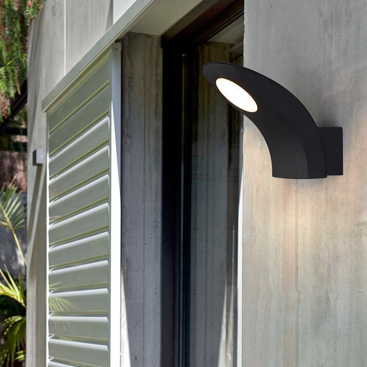 Lámpara de aplique de pared impermeable LED para exteriores de camino creativo moderno 