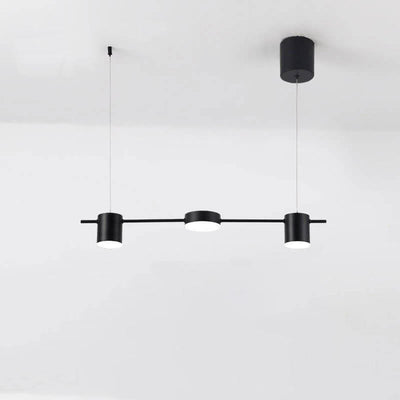 Modern Minimalist Line Round Spotlight LED Island Light Chandelier