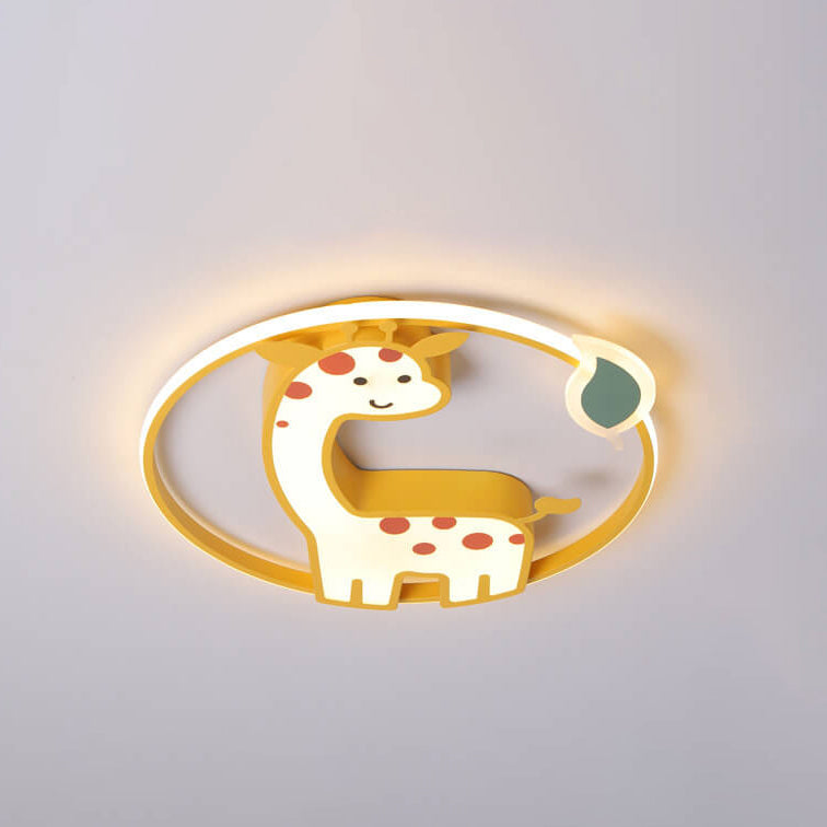 Cartoon Creative Giraffe Acryl LED Deckeneinbau-Deckenleuchte 