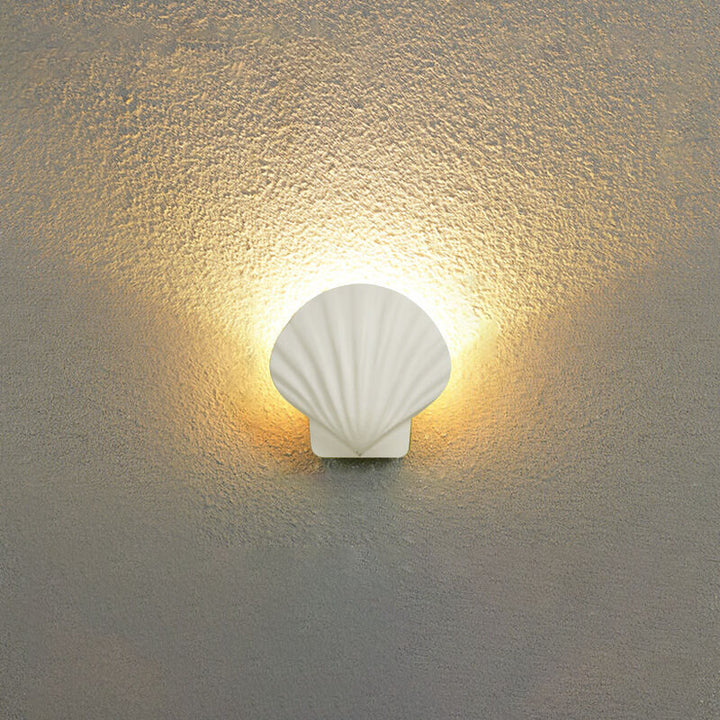 Moderne kreative Schalendesign-Aluminium-LED-wasserdichte Wandleuchte 