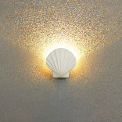 Outdoor Creative Shell Design Aluminum LED Waterproof Wall Sconce Lamp
