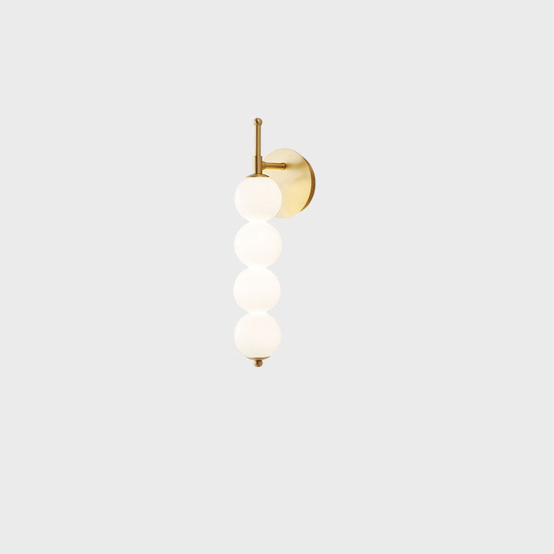 Nordic Light Luxury Glass Pearl LED-Wandleuchte