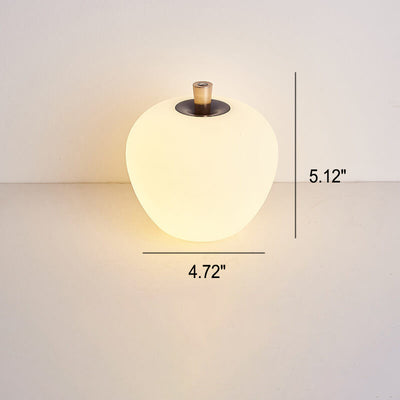 Nordic Creative Mushroom Solid Wood Acrylic LED Touch Table Lamp