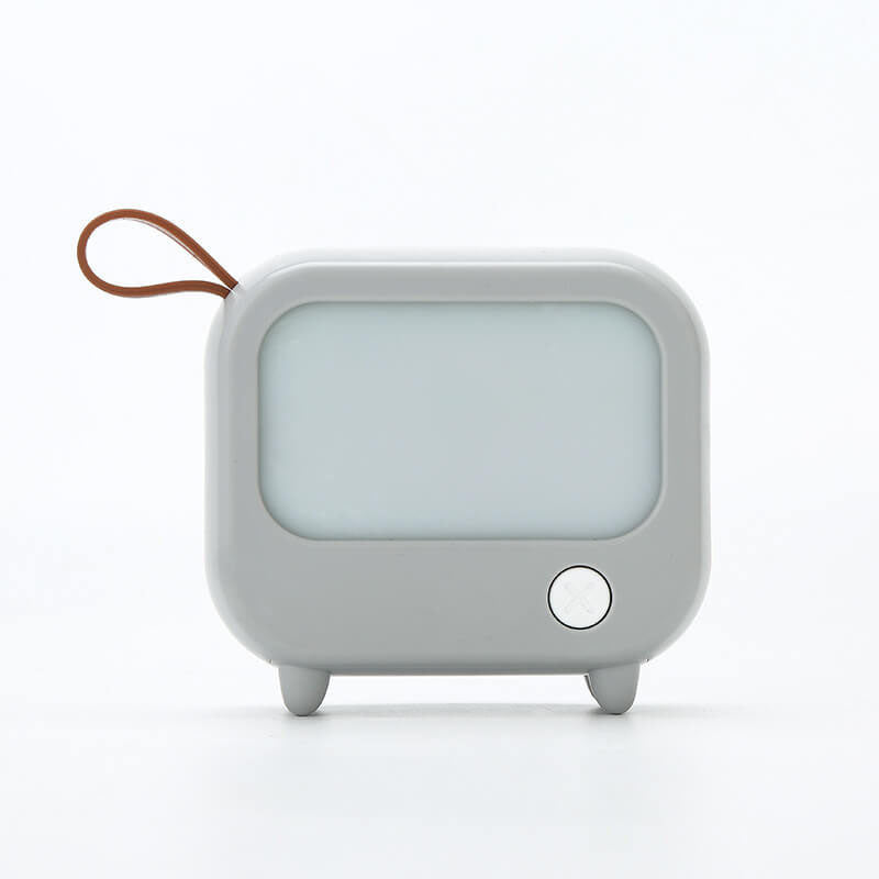 Lámpara de Mesa LED USB Mini TV Creativa para Noche 