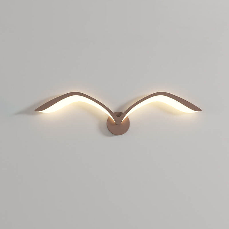 Nordic Minimalist Seagull LED-Wandleuchte aus Acryl 