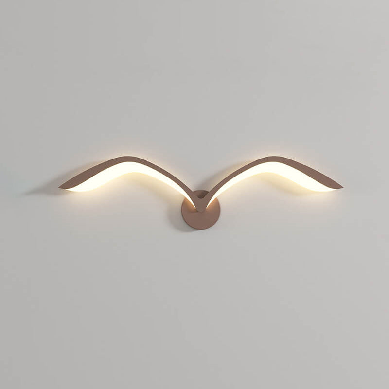 Nordic Minimalist Seagull Acrylic LED Wall Sconce Lamp