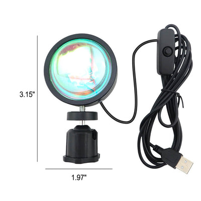 RGB 16 Color Remote Control LED Projector Mood Light Floor Lamp