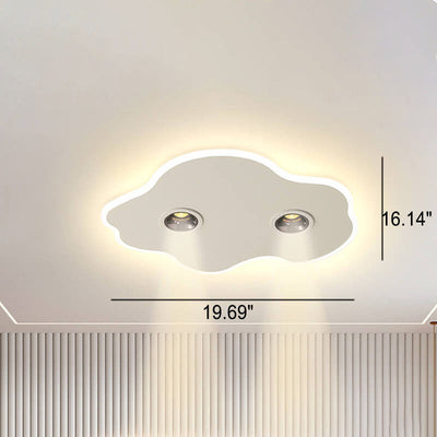 Nordic Minimalist Clouds Spotlights LED Kids Flush Mount Ceiling Light