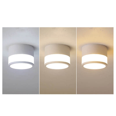 Modern Minimalist 1-Light LED Flush Mount Ceiling Light