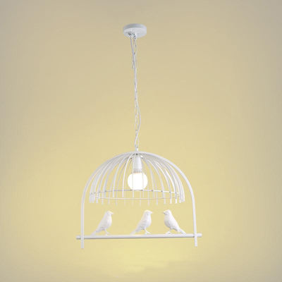 Moderne kreative Vogelkäfig-1-Licht-Pendelleuchte 
