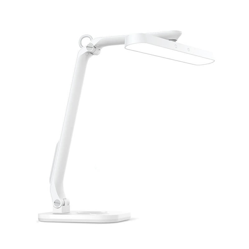 Lámpara de mesa LED plegable con carga USB y protección ocular para estudiantes modernos 