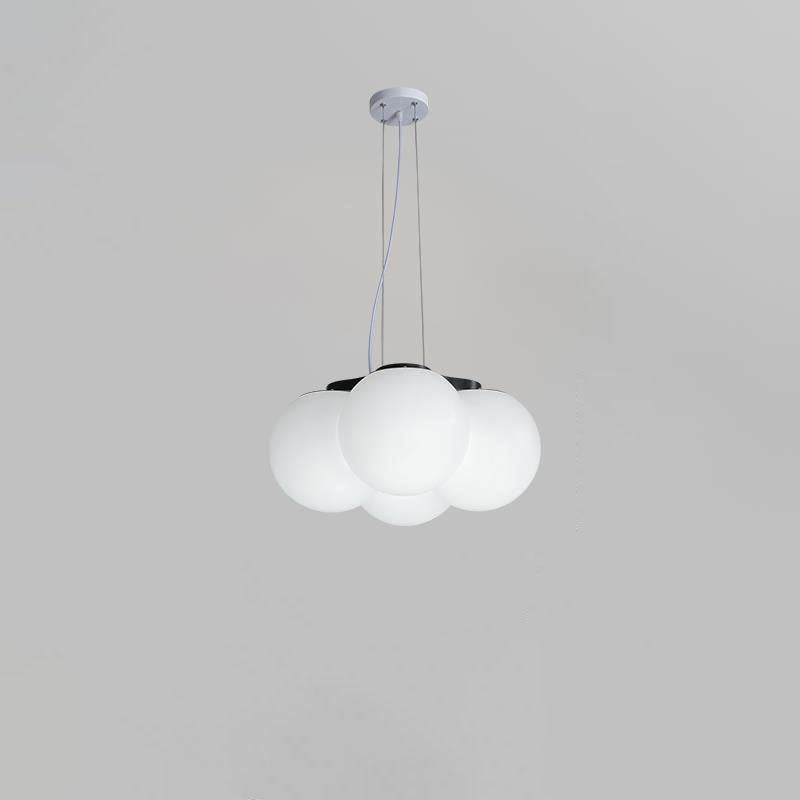 Moderne, minimalistische Flower Bubble LED-Deckenleuchte für Kinder 