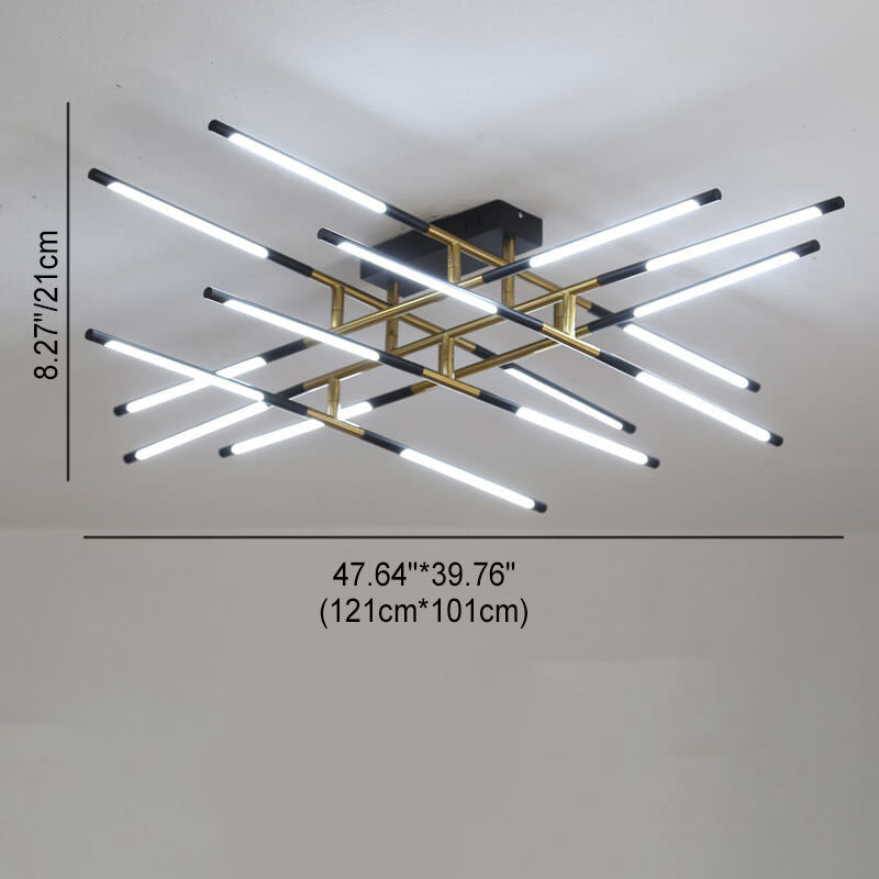 Minimalistischer Strahler Drehbare LED-Deckenleuchte für halbbündige Montage